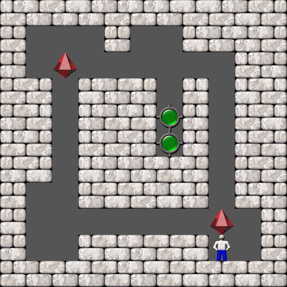 Sokoban Bugs509 collection level 256